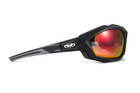 Очки защитные с уплотнителем Global Vision Eyecon (G-Tech™ red) красные зеркальные - изображение 3