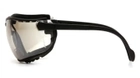 Баллистические очки тактические с уплотнителем Pyramex V2G Anti-Fog, зеркальные полутемные (2В2Г-80) - изображение 3
