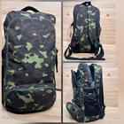 Рюкзак тактический мужской 80 литров объем, тактичний рюкзак, Bounce ar. RT-1280, зеленый - изображение 2