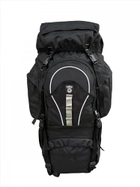 Рюкзак тактический зсу 85 л, рюкзак военный черный, туристический походный рюкзак ВСУ 85 л - изображение 9