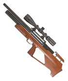 Пневматическая винтовка (PCP) ZBROIA Козак 330/200 (кал. 4,5 мм, коричневый) - изображение 1