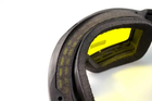 Защитные тактические маска очки Global Vision Ballistech-3 (yellow) Anti-Fog - изображение 5
