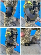 Комплект наколінники + налокітники тактичні Kreminna для військових армійські посилені 4 шт - зображення 3
