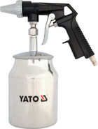 Пистолет для пескоструйной с баком Yato YT-2376 1 л 0.8 МПа