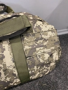 Тактический баул рюкзак Colo 90 л Пиксель - изображение 6