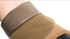 Закрытые тактические перчатки мото, вело полный палец койот (671629714) Песочный XL - изображение 2
