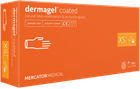 Перчатки латексные Dermagel Coated без пудры нестерильные 100шт XS - изображение 1