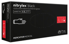 Нитриловіе перчатки Nitrylex Black размір L (50 пар/упаковка)