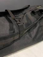 Військовий баул рюкзак Colo 90 л Чорний від 10 шт - зображення 5