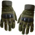 Тактичні рукавички полнопалые Oakley L Green (3_00053) - зображення 8