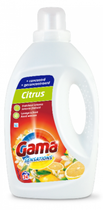 Гель для стирки Gama Citrus Универсал с ароматом цитруса 1200 мл 24 пр