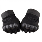 Тактические Перчатки Oakley Tactical Gloves PRO беспалые черные размер L - изображение 4
