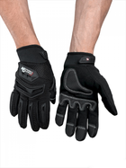 Тактические перчатки полнопалые Механикс военные перчатки Mechanics черный размер L 1 пара - изображение 1
