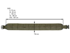 Пояс ремінь тактичний військовий COMBAT MOLLE поясний ремінь (L) - MULTICAM PREMIUM - зображення 3