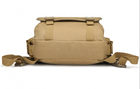 Сумка-рюкзак тактическая TacticBag MHZ A28 30 л, песочная - изображение 3