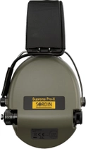Навушники тактичні активні Sordin Supreme Pro-X 75302-X/L-S Green (7392749009233) - зображення 6