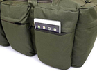 Сумка-рюкзак тактическая HLV xs-90l3 90 л Olive - изображение 5