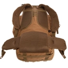 Рюкзак тактический рейдовый каркасный SILVER KNIGHT 65 литров TY-065 нейлон, оксфорд 900D коричневый - изображение 4