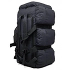 Сумка-рюкзак тактическая xs-90l3 черная, 90 л - изображение 1