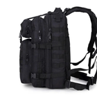 Тактический, городской, штурмовой,военный рюкзак ForTactic на 30-35 литров Черный (st2740) - изображение 2