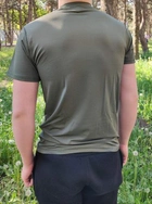 Тактическая футболка Flas-3; XL/54р; Микрофибра. Олива. Армейская футболка Флес. Турция. - изображение 7