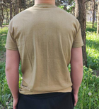 Тактична футболка Flas-3; XL/54р; Стрейч-кулір. Кайот. Армійська футболка Флес. Туреччина. - зображення 7