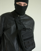 Сумка тактическая нагрудная, мужская тактична сумка кобура с быстрым доступом, сумка для пистолета, Bounce ar. SK-23-10, цвет черный - изображение 1