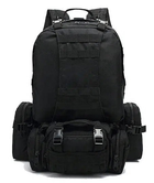 Тактичний рюкзак MIL-TEC 55 л Чорний - зображення 1