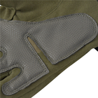 Тактические беспалые перчатки (велоперчатки, мотоперчатки) Eagle Tactical ET-01 Green Размер М - изображение 7
