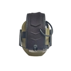 Навушники активні для стрільби тактичні Tactical Force Slim Olive (125980) - зображення 8