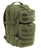 Военный тактический штурмовой рюкзак Brandit (Германия), 30л Олива милитари - изображение 4