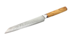 Нож слайсер Damascus DK-OK 4003 AUS-10 дамасская сталь 67 слоев лезвие 20 см - изображение 5