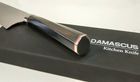 Ніж слайсер Damascus DK-AK 3003 AUS-10 дамаська сталь 73 шарів лезо 20 см - зображення 5
