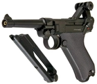 Пневматический пистолет KWC Luger P-08 KMB-41 Blowback - изображение 5