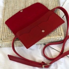 Женская поясная сумка ROMASHKA 2332 Красная (1030027030010) - изображение 2