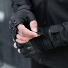 Тактические перчатки Черные M - изображение 5
