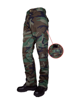 Тактические военные штаны Tru-Spec 24-7 Series 50/50 Cordura NYCO Woodland Original Tactical Pants w/ Cell Pocket 34/34, Woodland - изображение 1