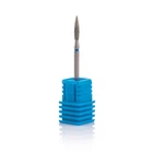 Фреза алмазная Nail Drill для обработки кутикулы (Пламя), 243 023LB, диаметр 2,3 мм. (синяя насечка)