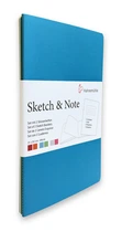 Блокнот Hahnemuhle Sketch&Note 2шт. 20л 125г А6 синий-зеленый