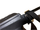 Ремінь зброї триточковий тактичний триточка для АК, автомата, рушниці, зброї колір чорний - зображення 5