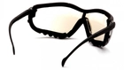 Тактичні окуляри з діоптричною вставкою у комплекті Pyramex V2G I/O димчасті - зображення 7
