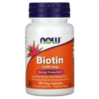 Витамины NOW Biotin 1000 мкг 100 вег капсул