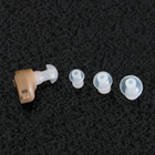 Маленький слуховой аппарат внутриушной "TJZJY 8703" Бежевый, мини усилитель слуха для пожилых людей (1009281-Beige) - изображение 4