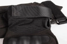 Беспалые тактические перчатки Черный - изображение 4
