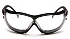 Тактичні окуляри з діоптрійною вставкою у комплекті Pyramex V2G clear прозорі - зображення 5
