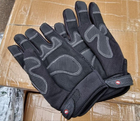 Тактические перчатки рукавицы защитные Военная Тактические перчатки Черный L - изображение 4