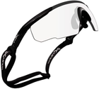 Баллистические очки для стрельбы Wiley X SABRE ADV Clear Matte Black Frame 2 линзы с сумкой и шнурочком - изображение 5