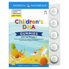 Детские жевательные мармеладки с ДГК, Nordic Naturals, для детей 2–6 лет, тропический пунш, 600 мг, 30 жевательных таблеток - изображение 1