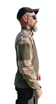 Военная тактическая рубашка убакс Размер 2XL (54-56) 120159 хаки - изображение 4