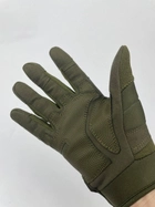 Тактичні рукавиці Хакі Без Бренду (M) - изображение 3